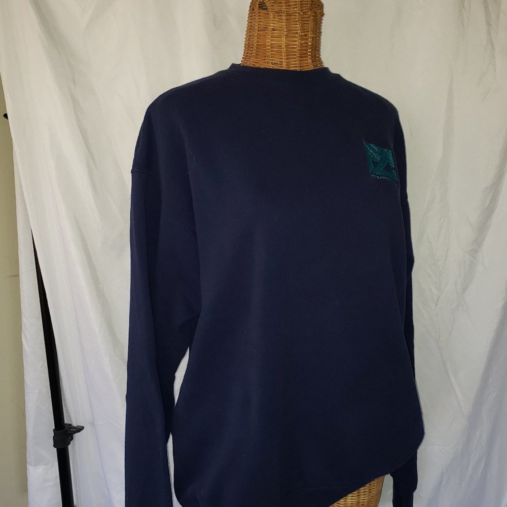 Ladies SANTEE Long Sleeve Crew Neck Branded Sweatshirt - Acme McCrary - L